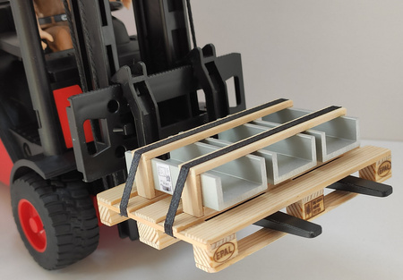 Paleta z profilami aluminiowymi (1:14) | EP003 TINY LOGISTICS