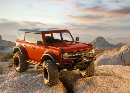 Traxxas TRX-4 Ford Bronco 1:10 Czarny Samochód Zdalnie Sterowany Model RC | 92076-4-BLK