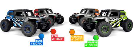 Maverick Doha 1/20 4WD Electric Truck Czerwony | 150701 HPI