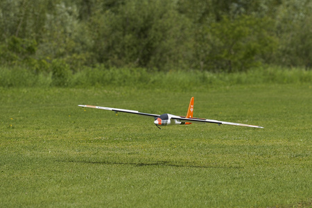 Motoszybowiec Kavan Pulse 2200mm V2 ARF Pomarańczowy Samolot Zdalnie Sterowany Model RC | KAV02.8091
