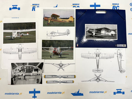 Yakovlev Yak-12A (Jak-12 SP-CUU) model spalinowy (2600mm)