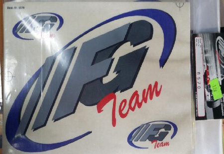 Naklejki z logotypem FG - FG 6570