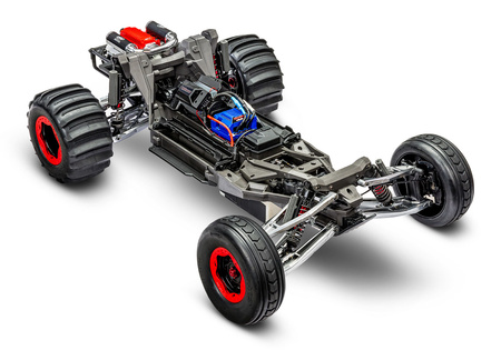 Traxxas Pro Scale Sand Car 8S 2WD 1/5 Samochód Zdalnie Sterowany Czerwony | 109076-4-RED