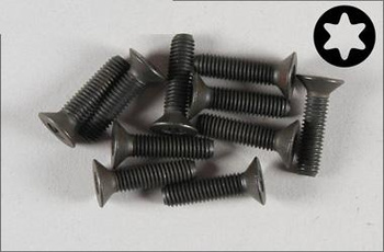 Śruby M5x20mm 10szt. (stożkowa główka, torx) - FG 6922/20