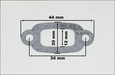 Uszczelka wydechu CY / Zenoah - FG 7332