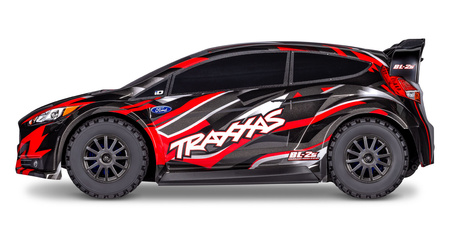 TRAXXAS Ford Fiesta ST Rally BL-2S 4WD 1/10 (Czerwony) | 74154-4R