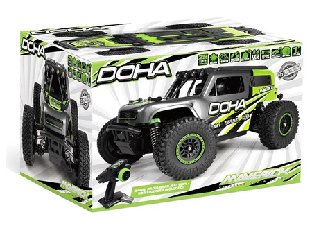 Maverick Doha 1/20 4WD Electric Truck Zielony Samochód Zdalnie Sterowany Model RC | 150703