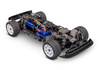 Traxxas Mini Rally VXL Ford RS200 4X4 1:12 Niebieski Samochód Zdalnie Sterowany Model RC | 108046-1-BLUE