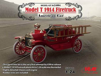 Model T 1914 Firetruck 1:24 | ICM 24004
