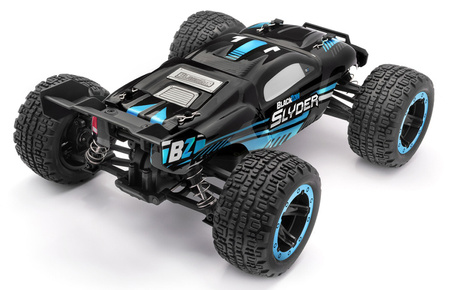 BlackZon Slyder ST Stadium Truck 1/16 4WD Niebieski Samochód Zdalnie Sterowany Model RC | 540105