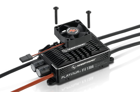 Regulator ESC Platinum Pro 130A HV V4 | HW30209200 HOBBYWING