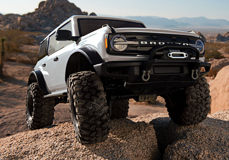 Traxxas TRX-4 Ford Bronco 1:10 Czarny Samochód Zdalnie Sterowany Model RC | 92076-4-BLK