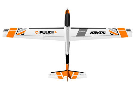 Motoszybowiec Kavan Pulse 2200mm V2 ARF Pomarańczowy Samolot Zdalnie Sterowany Model RC | KAV02.8091