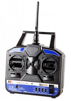 Aparatura FlySky 4CH 2,4GHz + odbiornik R6B