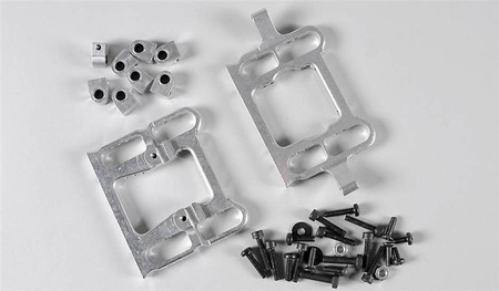 Mocowania przedniej osi (aluminiowe, komplet) - FG 4465