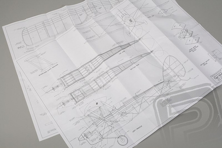 Tiger Moth 889mm - 1810 - DUMAS