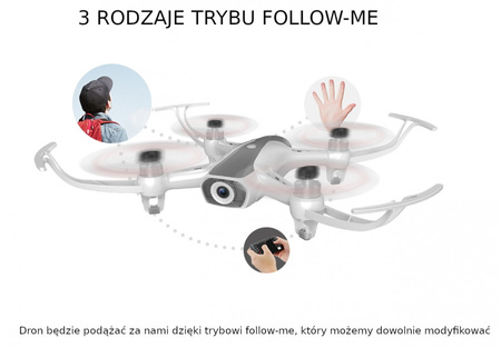 Syma W1 PRO (kamera 4K, 2.4GHz, zasięg do 250m, funkcja zawisu, GPS)