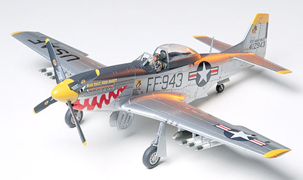 North American F-51D Mustang Korean War 1:48 | Tamiya 61044
