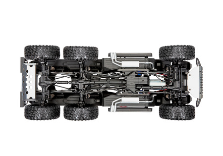 Traxxas TRX-6 Mercedes-Benz G 63 AMG 6X6 1:10 Srebrny Model RC Samochód Zdalnie Sterowany | 88296-4-SLVR
