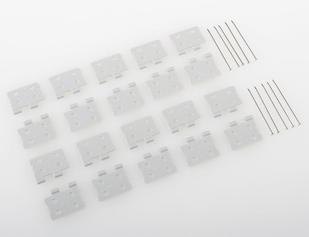 Zawias plastikowy 18x28mm (10szt.) | 124018 MS