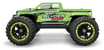 BlackZon Slyder Turbo Brushless MT Monster Truck 1/16 4WD Bezszczotkowy Zielony Samochód Zdalnie Sterowany Model RC | 540200