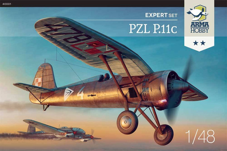 PZL P.11c 1:48 | 40001 ARMA HOBBY