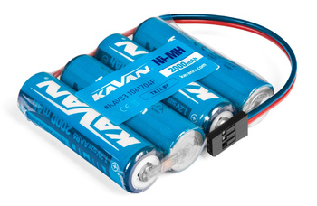 Akumulator NiMH 2000mAh 4,8V 4,8V TX JR Flash 7, LYNX 4S, T6K, T10J, T3PV | KAV33.1061704F KAVAN