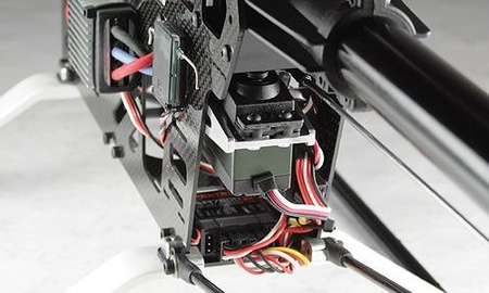 Metalowe łoże serwa ogonowego T-REX 550E - H55023T Align