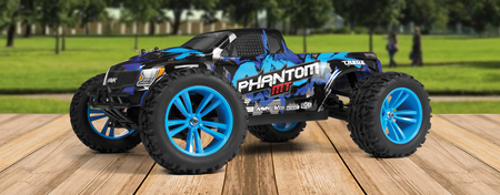 Maverick Phantom MT Monster Truck Szczotkowy 4WD 1:10 Niebieski Samochód Zdalnie Sterowany Model RC | 150603
