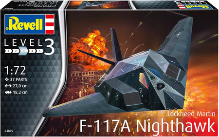 F-117A Nighthawk (Lockheed Martin) 1:72 | 03899 REVELL