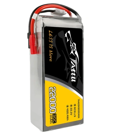Akumulator LiPo 22000mAh 22,2V 30C 6S1P AS150+XT150 | TAA22K6S30ASX TATTU