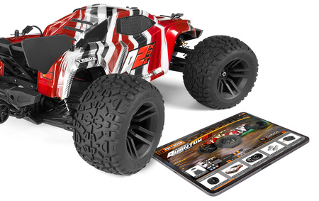 Maverick Quantum2 XT Flux Stadium Truck 4WD 1/10 Czerwony Samochód Zdalnie Sterowany Model RC | 150407