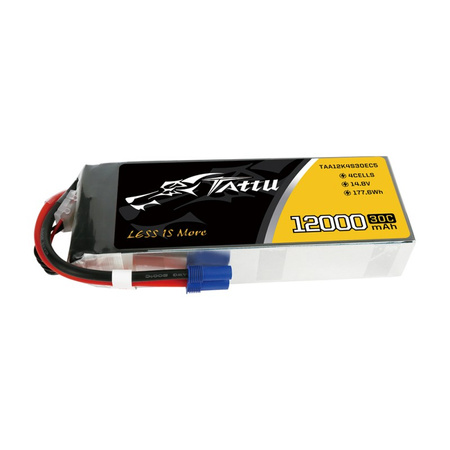 Pakiet LiPo 12000mAh 14,8V 4S 30C | GENS ACE & TATTU