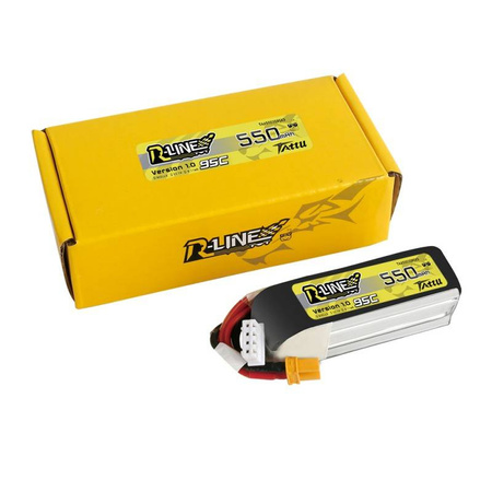 Akumulator LiPo 550mAh 11,1V 95C 3S1P XT30 R-Line | TAA5503S95XT3 TATTU