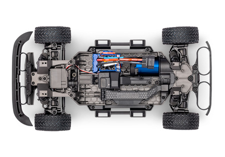 Traxxas Mini Rally VXL Ford RS200 4X4 1:12 Niebieski Samochód Zdalnie Sterowany Model RC | 108046-1-BLUE