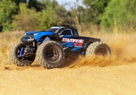 STAMPEDE 4X4 VXL 1/10 BL-2S (niebieski) | 67154-4 TRAXXAS