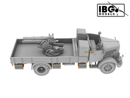 3Ro Italian Truck with 100/17 100mm Howitzer 1:72 | 72098 IBG