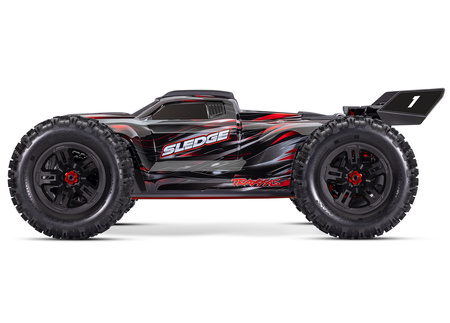 Traxxas Sledge 6S 4X4 1:8 Czerwony Samochód Zdalnie Sterowany Model RC | 95096-4-RED