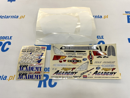 Karoseria 1:10 Ford Focus (STR-4 Rally F Body) | CPR038 ACADEMY