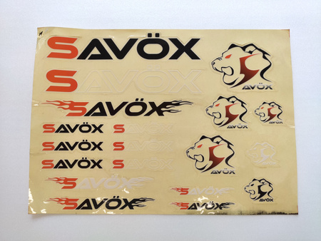 Naklejki logo Savox