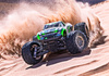 Traxxas Mini Maxx BL-2S 4WD 1:12 Zielony Samochód Zdalnie Sterowany Model RC | 107154-1-GRN