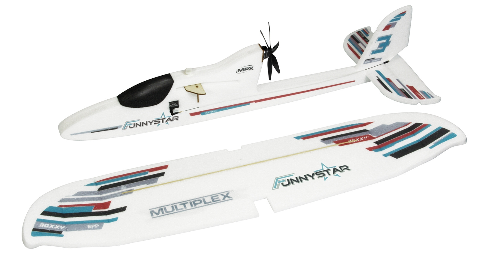 Motoszybowiec Multiplex Funny Star ARF 850mm | 1-01959 MULTIPLEX pol_pl_Motoszybowiec-Multiplex-Funny-Star-ARF-850mm-1-01959-MULTIPLEX-1016773_4