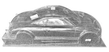 Karoseria Audi TT-R DTM 2002 ABT 1/6 420mm Przezroczysta | 13266 CARSON