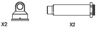 Cylindry amortyzatorów tylnych | CY-4B Specter | 205525 Carson