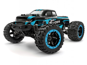 BlackZon Slyder MT 1/16 4WD RTR + LED (niebieski) | 540104