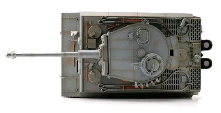 Czołg Zdalnie Sterowany Tiger I IR 1/16 Szary Model RC 2,4GHz | 16101-GY TORRO