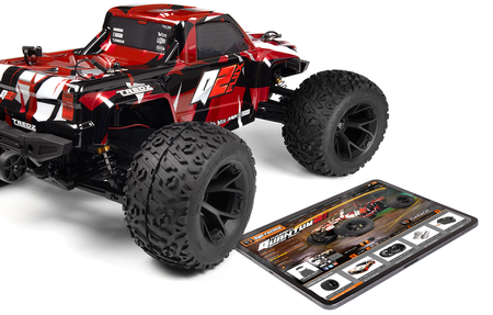 Maverick Quantum2 MT Flux Monster Truck bezszczotkowy 4WD 1:10 (czerwony) | 150405 HPI