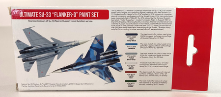 Zestaw farb akrylowych (SU 33 Flanker D) | HTK-AS83 HATAKA