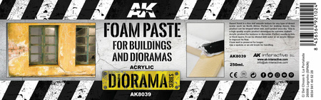 Akrylowa imitacja pianki budowlanej (Foam Texturizer & Sealer) 250ml | AK8039