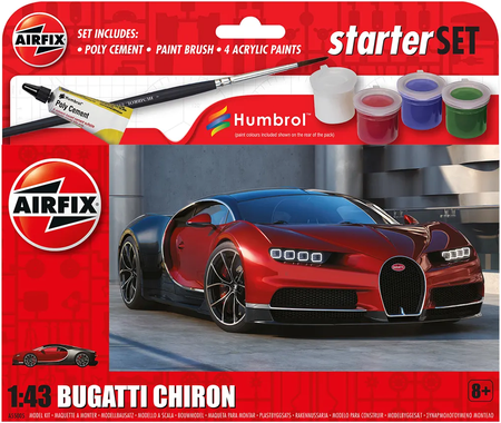 Bugatti Chiron Starter Set 1:43 | 55005 AIRFIX